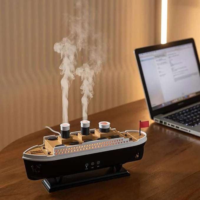 TitanSteam™ Titanic Model Boat Humidifier