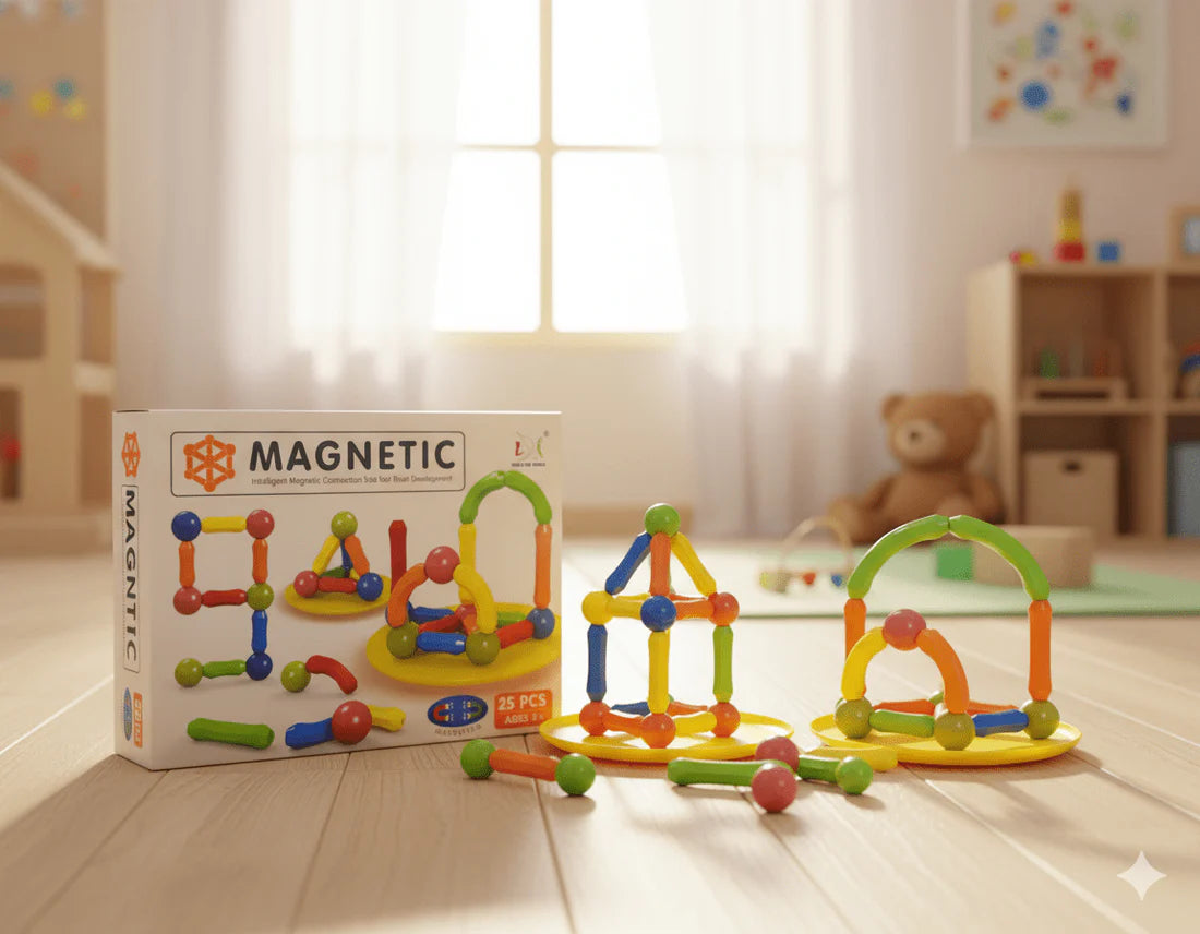 StickCraft™ Educational Magnetic Stick Building Set