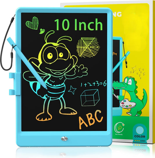 ColorScribe™ Colour LCD Writing Tablet -- Multi-Colour Screen, Lock-Erase, Ultra-Light