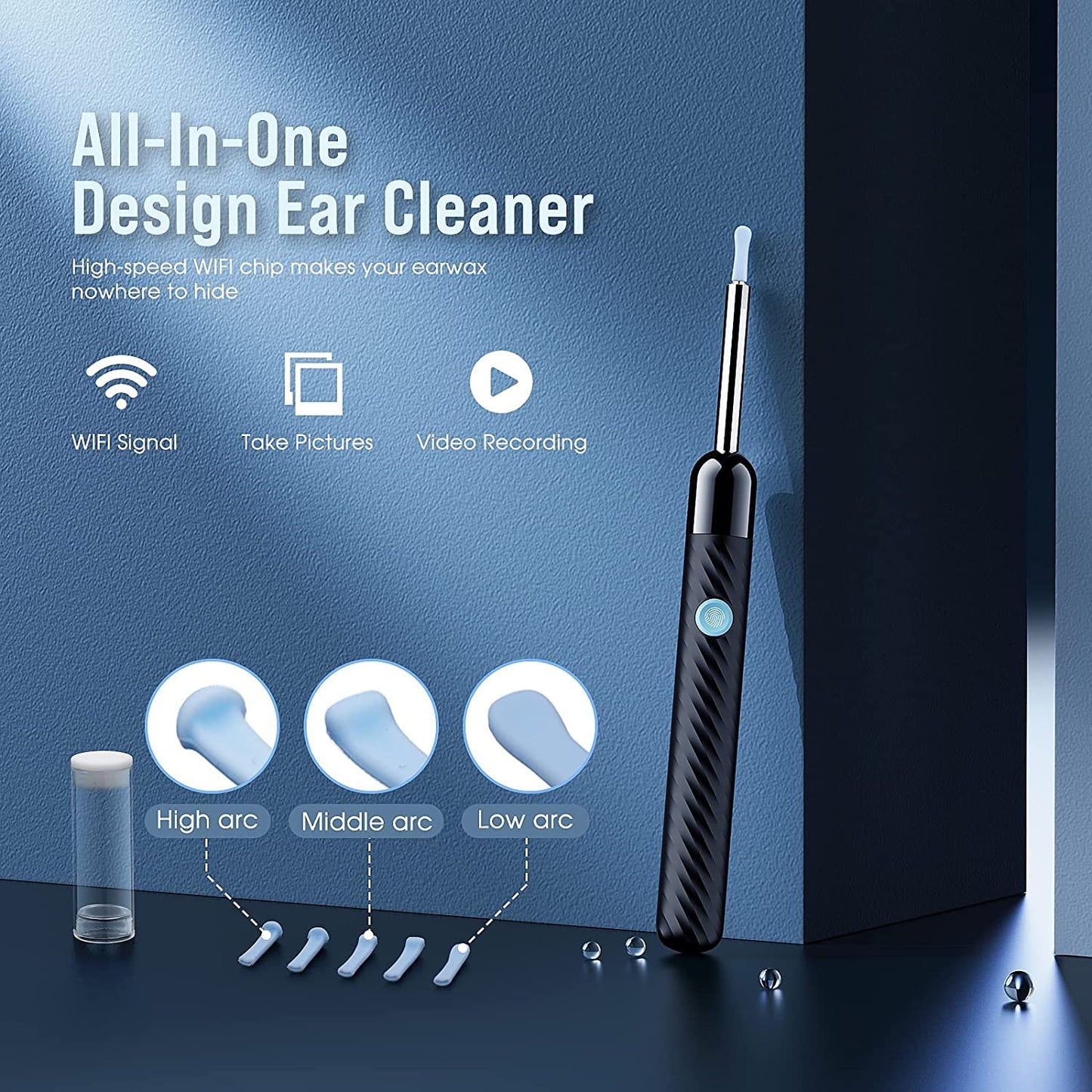 Morelax™ Wireless Ear Wax Removal Kit with Camera & Light