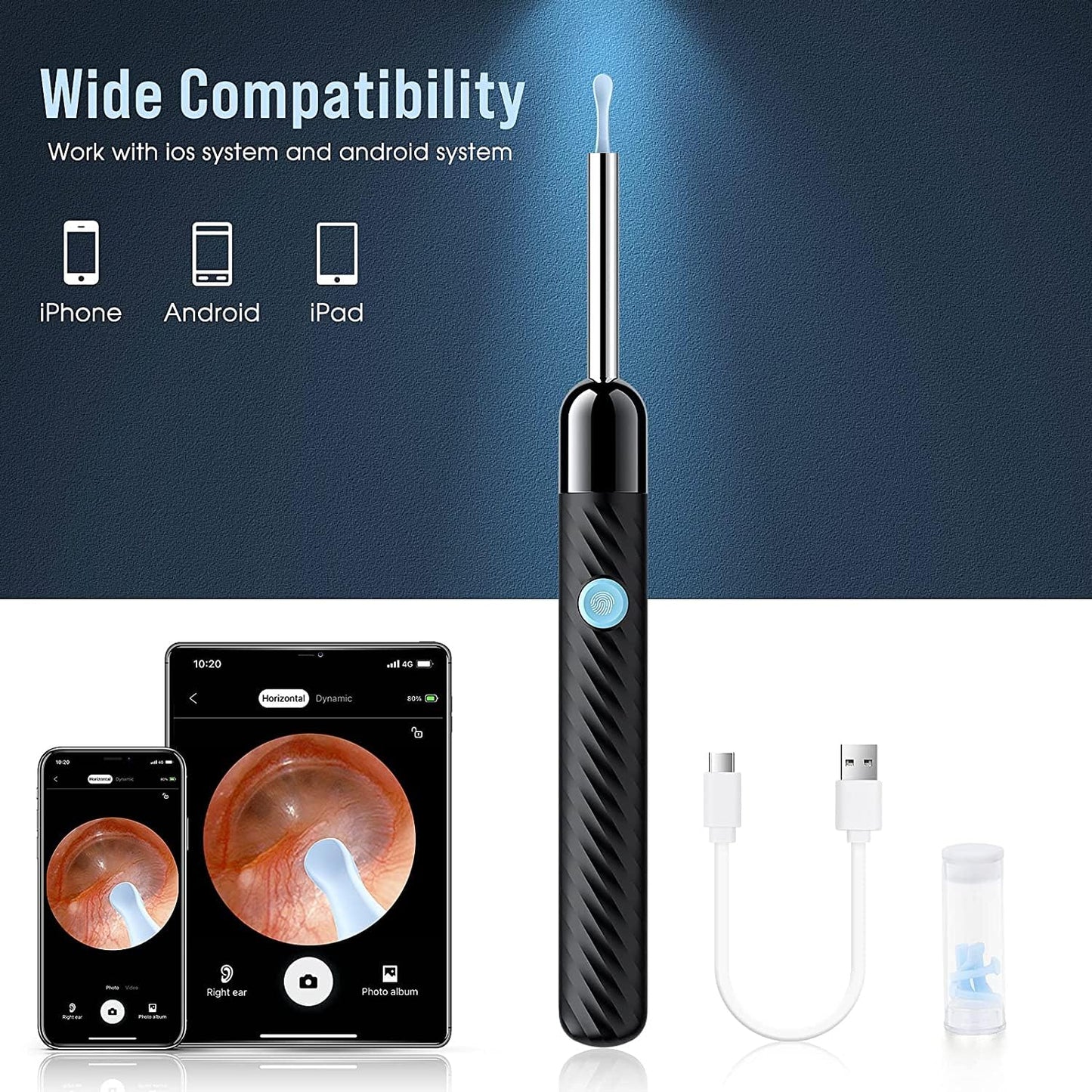 Morelax™ Wireless Ear Wax Removal Kit with Camera & Light
