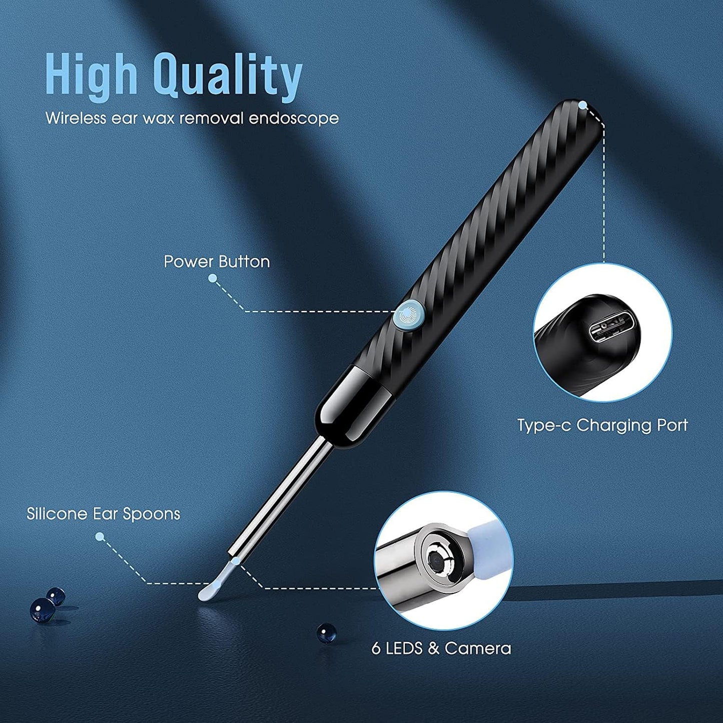 Morelax™ Wireless Ear Wax Removal Kit with Camera & Light