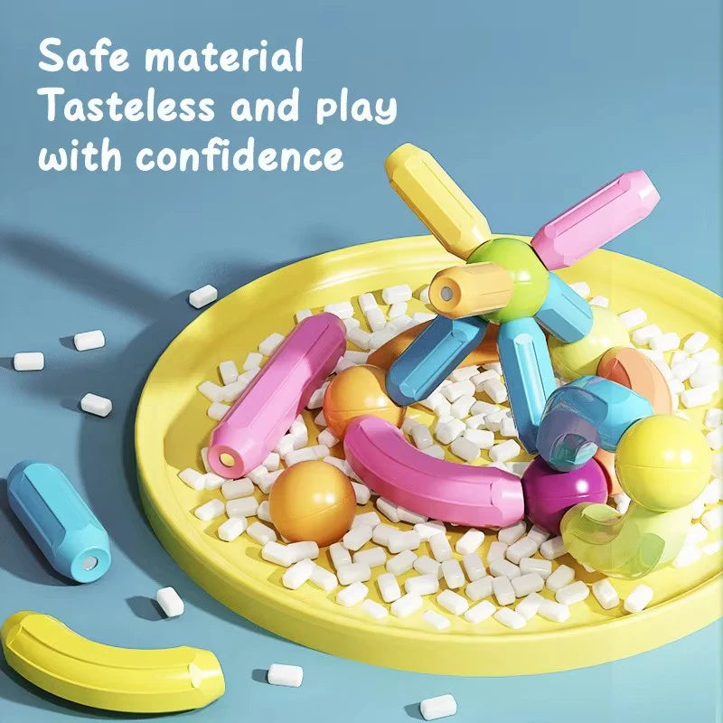 StickCraft™ Educational Magnetic Stick Building Set