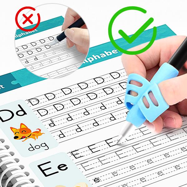 EduGlow™ Magic Practice Copybook Set (4 Books)